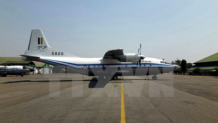 Máy bay Shaanxi Y-8 trước khi gặp nạn ngày 7/6.